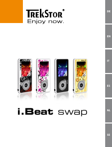 Handleiding TrekStor i.Beat swap Mp3 speler