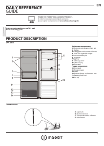 Manual Indesit LI6 S1 W Fridge-Freezer