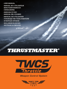 Руководство Thrustmaster TWCS Throttle Игровой контроллер