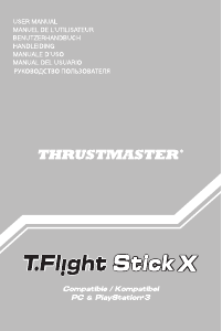 Manual Thrustmaster T.Flight Stick X Game Controller
