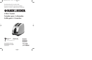 Manual de uso Black and Decker T1700SKT Tostador