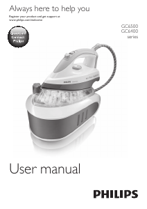 Manual Philips GC6470 Iron