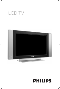 Manual Philips 20PF5320F LCD Television