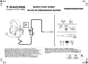 Hướng dẫn sử dụng Thrustmaster T.Racing Scuderia Ferrari Edition Bộ tai nghe