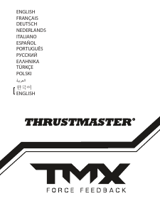 Manual de uso Thrustmaster TMW Pro Force Feedback (PC) Mando