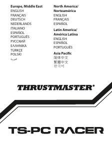 كتيب مفتاح تحكم في الألعاب TS-PC Racer Thrustmaster