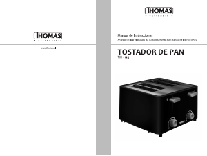 Manual de uso Thomas TH-125 Tostador