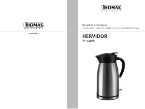 Manual de uso Thomas TH-5440TK Hervidor