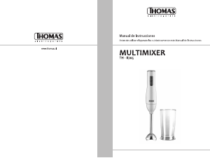 Manual de uso Thomas TH-8705 Batidora de mano