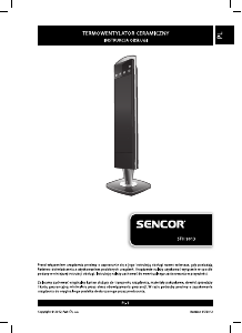 Instrukcja Sencor SFH 9013 Ogrzewacz