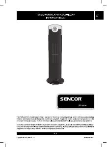 Instrukcja Sencor SFH 9014 Ogrzewacz