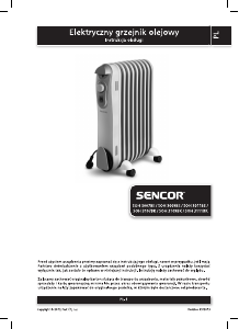 Instrukcja Sencor SOH 3107BK Ogrzewacz