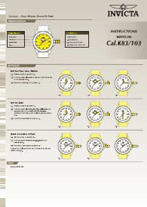 Handleiding Invicta Specialty 13971 Horloge