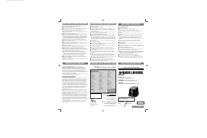 Manual de uso Black and Decker T110B Bistro Tostador