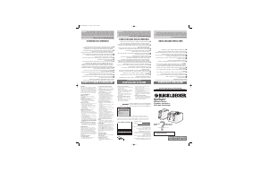 Manual de uso Black and Decker T2000 OptiToast Tostador