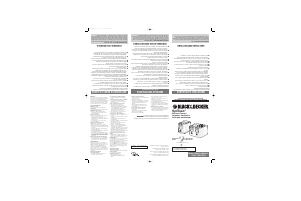 Manual Black and Decker T2004 OptiToast Toaster