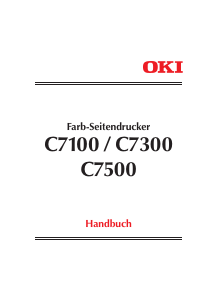 Bedienungsanleitung OKI C7300 Drucker