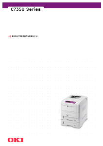 Bedienungsanleitung OKI C7350 Drucker