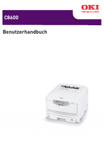 Bedienungsanleitung OKI C8600 Drucker