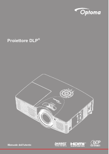 Manuale Optoma HD39Darbee Proiettore