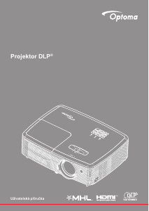 Manuál Optoma X355 Projektor