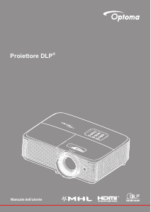Manuale Optoma EH337 Proiettore