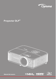 Manual de uso Optoma H116ST Proyector