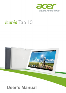 Manual Acer Iconia Tab 10 A3-A20 Tablet