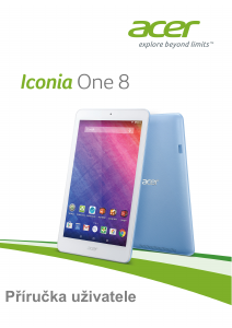 Manuál Acer Iconia One 8 B1-820 Tablet