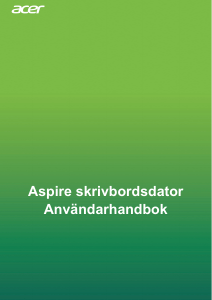 Bruksanvisning Acer Aspire XC-860 Stationär dator