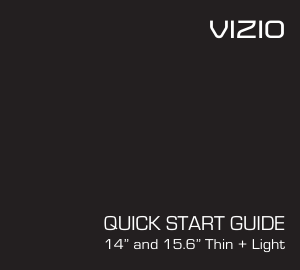 Manual VIZIO CT15-A1 Laptop