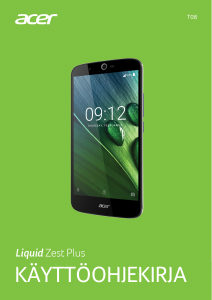 Käyttöohje Acer Liquid Zest Plus Matkapuhelin