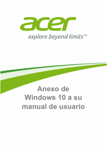 Manual de uso Acer Aspire ES1-571 Portátil