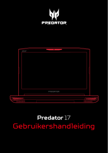 Handleiding Acer Predator G5-793 Laptop