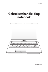 Handleiding Asus DU6951 Laptop