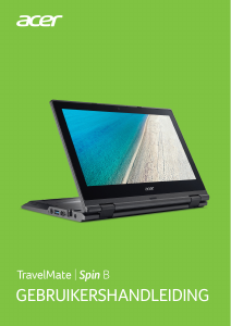 Handleiding Acer TravelMate Spin B118-R Laptop