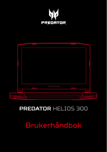 Bruksanvisning Acer Predator PH317-51 Laptop