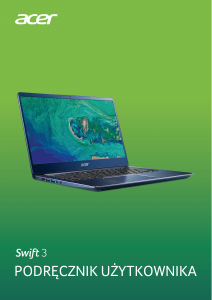 Instrukcja Acer Swift SF314-56G Komputer przenośny