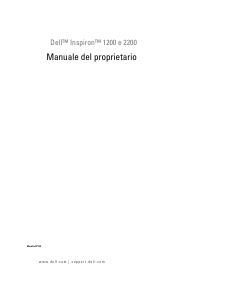 Manuale Dell Inspiron 1200 Notebook