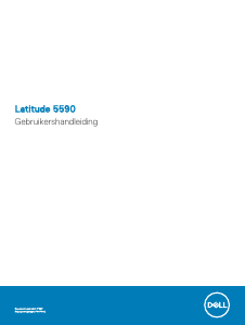 Handleiding Dell Latitude 5590 Laptop