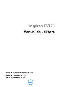 Manual Dell Inspiron 17R 5721 Laptop