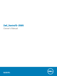 Handleiding Dell Vostro 15 3565 Laptop