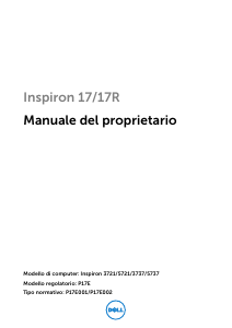 Manuale Dell Inspiron 3737 Notebook