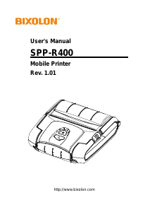 Manual Bixolon SPP-R400 Label Printer