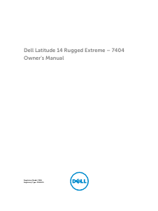 Manual Dell Latitude 7404 Rugged Laptop