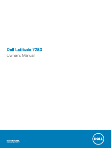 Manual Dell Latitude 7280 Laptop