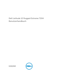 Bedienungsanleitung Dell Latitude 7204 Rugged Notebook