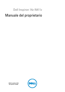 Manuale Dell Inspiron 14z 1470 Notebook