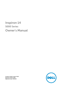 Manual Dell Inspiron 5445 Laptop