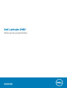 Manual Dell Latitude 3460 Computador portátil